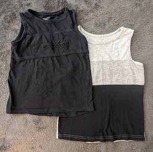 Set of 2 - Tank Tops 🎽 Boys 7. Primark & Arizona